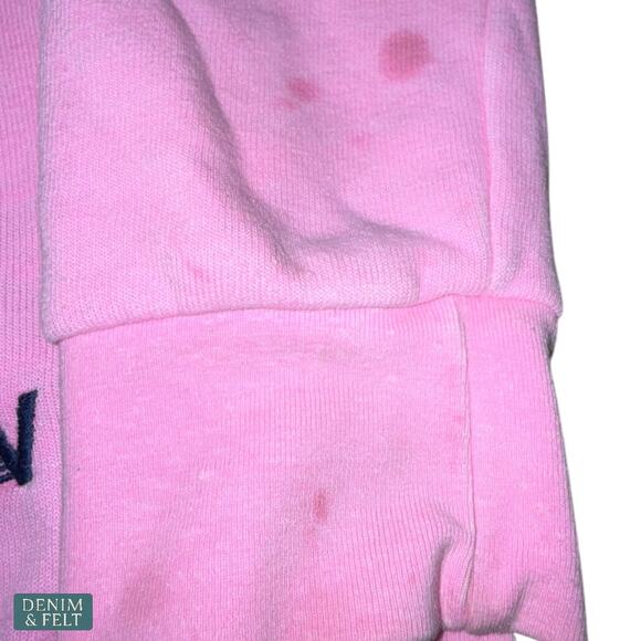 Aviator Nation Kid’s Smiley 2 Pullover Hoodie Neon Pink Size 14 Unisex - Picture 11 of 11